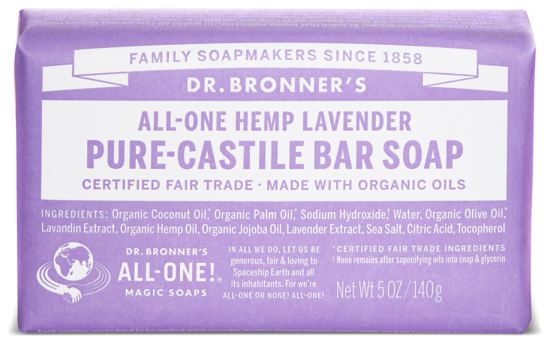 Pure-Castile Soap Eucalyptus 140 Gr