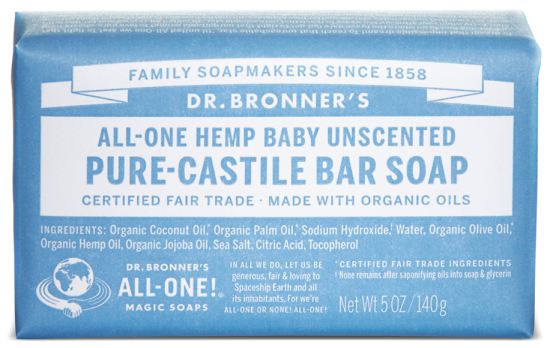 Dr. Bronner's Pure-Castile Soap Eucalyptus 140 Gr
