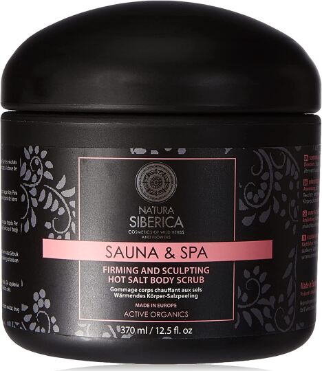 Cellulite Hot Salt Body Scrub Krous 370 ml.