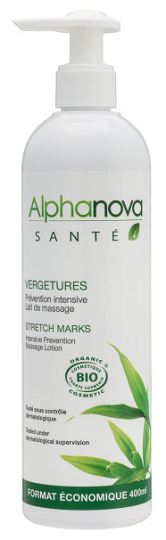 Alphanova Anti stretch marks massage milk 400ml.