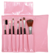 Tika Pink Makeup Case Set 7 Brushes Tika Pink Makeup Case Set 7 Brushes