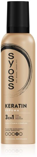 Syoss Espuma Keratin 250 ml