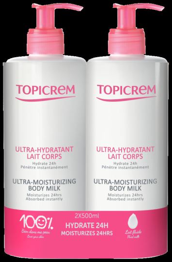 Lait Corps Ultra Hydratant 2 x 500 ml