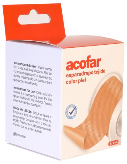 Plaster Fabric Color Skin 5x5 cm Plaster Fabric Color Skin 5x5 cm