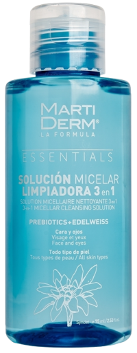 Essentials Solución Micelar Limpiadora 3 en 1 75 ml Essentials Solución Micelar Limpiadora 3 en 1 75 ml