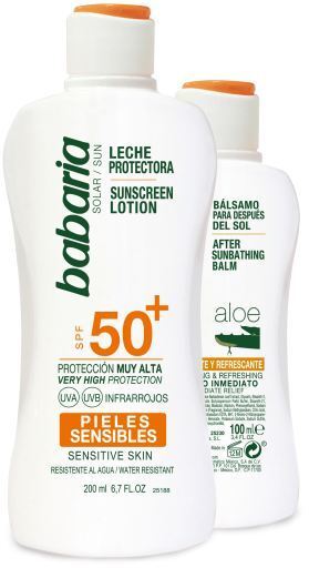 Milk Sunscreen Sensitive F50 + + After sun Milk Sunscreen Sensitive F50 + + After sun