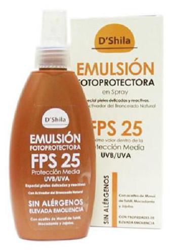 Rhatma Emulsion Fotoprotector Spray SPF 25 200 ml