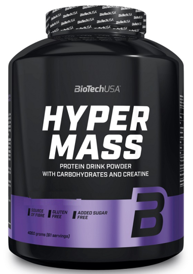 BiotechUSA Hyper Mass Strawberry 4000 gr