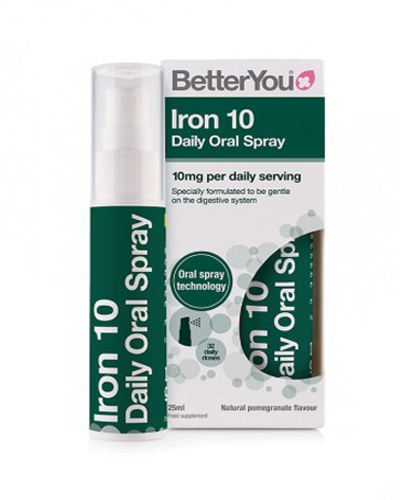 Iron 10 Daily Oral Spray 10 mg Pomegranate 25 ml Iron 10 Daily Oral Spray 10 mg Pomegranate 25 ml