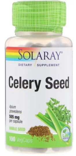 Celery Seed 505mg 100 Capsules