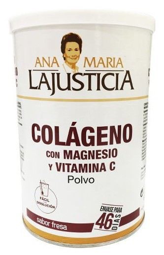 Collagen + Magnesium + Vitamin C Strawberry flavor 350 gr Collagen + Magnesium + Vitamin C Strawberry flavor 350 gr