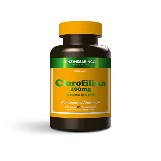 Chlorophylline 100 mg 90 Capsules of Plant Origin Chlorophylline 100 mg 90 Capsules of Plant Origin