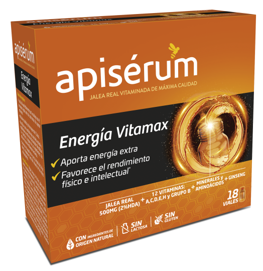 Apiserum Energia VitaMax 18 Vials Apiserum Energia VitaMax 18 Vials
