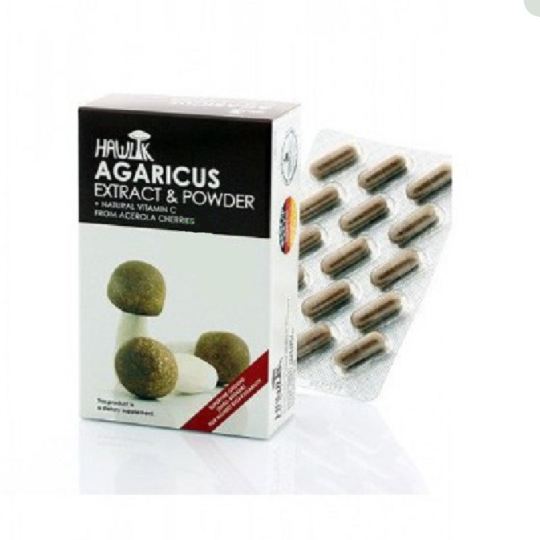 Agaricus Subrufescens Extract and Powder 60 Capsules Agaricus Subrufescens Extract and Powder 60 Capsules