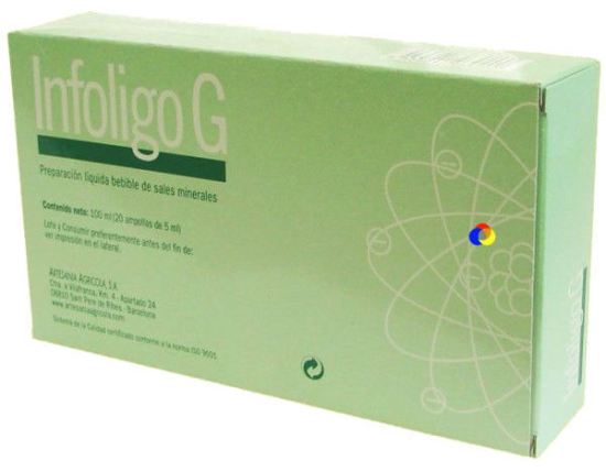 Infoligo-G Cu, mg, mn, zn, au 20 Vials Infoligo-G Cu, mg, mn, zn, au 20 Vials