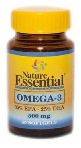 Omega-3 (35% Epa / Dha 25%) 500 Mg. 50 Pearls Nature Essential Omega-3 (35% Epa / Dha 25%) 500 Mg. 50 Pearls Nature Essential