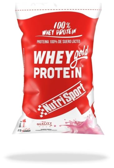 Gold Whey Protein Strawberry 500g Bag Gold Whey Protein Strawberry 500g Bag