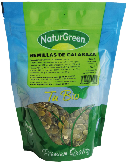 Naturgreen Pumpkin seeds Bio
