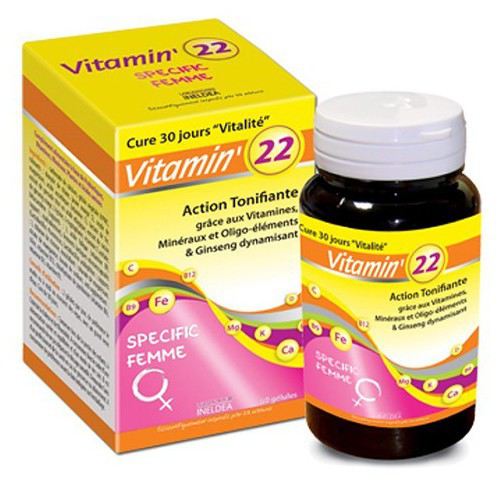 Vitamin 22 Women 60 Capsules Vitamin 22 Women 60 Capsules