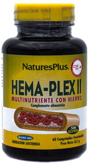 Complemento de Hierro Hema-plex 60 Comprimidos Complemento de Hierro Hema-plex 60 Comprimidos