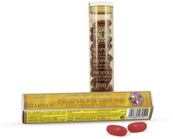 Propolis 1000 mg + echinacea 30 capsules x 1000 mg Propolis 1000 mg + echinacea 30 capsules x 1000 mg