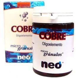 Copper pellets Neo 50 Capsules Copper pellets Neo 50 Capsules