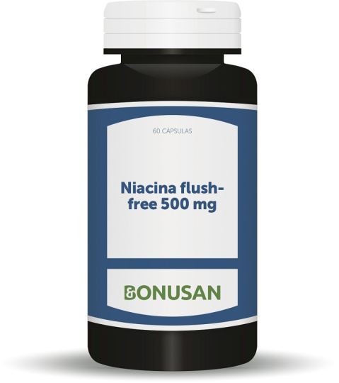 Bonusan Niacin Flush-Free 500Mg. 60 Capsules
