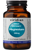 High Potency Magnesium 300 mg 30 Vegetarian Capsules High Potency Magnesium 300 mg 30 Vegetarian Capsules