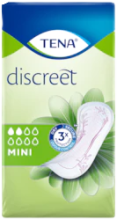 Discreet Mini 3 incontinence pad 20 units Discreet Mini 3 incontinence pad 20 units