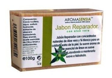Repairing Soap Aloe & White Tea 100 gr Repairing Soap Aloe & White Tea 100 gr