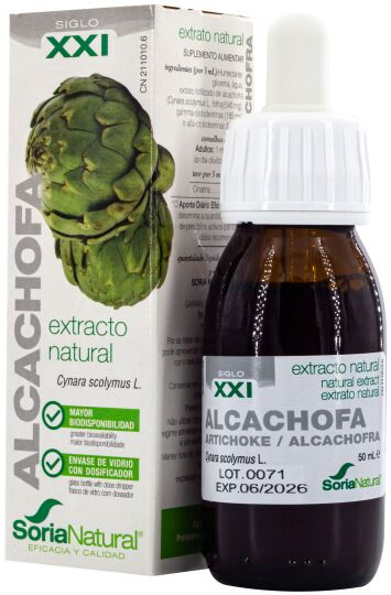 Extracto de Alcachofa Siglo XXI 50 ml Extracto de Alcachofa Siglo XXI 50 ml