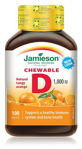 Vitamin D 1000 IU 25Mg.100 Comp.masticables Vitamin D 1000 IU 25Mg.100 Comp.masticables