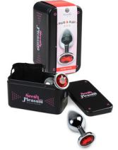 Medium Metal Anal Plug + Bag Medium Metal Anal Plug + Bag