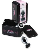 Medium Metal Anal Plug + Bag Medium Metal Anal Plug + Bag