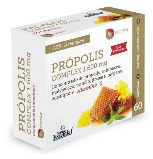 Propolis Complex 1600 mg Ext Dry 60 Capsules blister