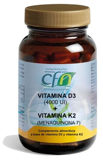 Vitamin D3 + K2 60 caps
