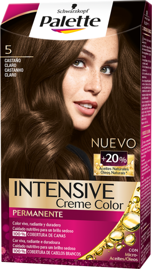 Palette Intense Color Creme 5 Castaño Claro 115 ml