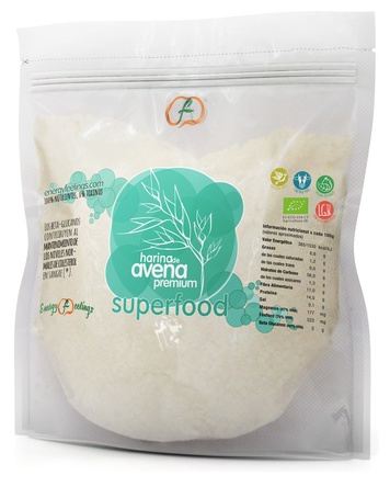Oatmeal Eco Flour Gluten Free xxl pack 1 kg Oatmeal Eco Flour Gluten Free xxl pack 1 kg