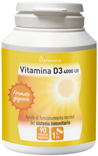 Vitamina d3 4000 ui 90 cápsulas vegetales Vitamina d3 4000 ui 90 cápsulas vegetales