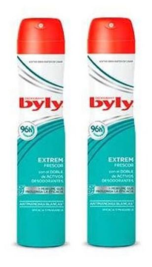 Byly Pack desodorante spray extrem frescor 2 x 50 ml
